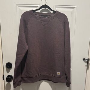 Carhartt Women’s Purple Crewneck Swetshirt